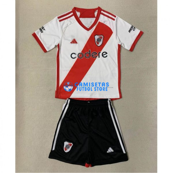 Camiseta River Plate 1ª Equipación 2023/2024 Niño Kit