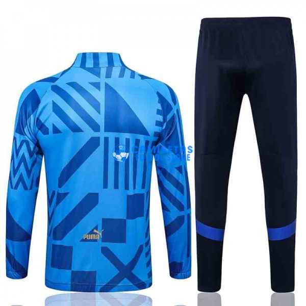 Chandal Italia 2022 Azul con Estampado - Imagen 2